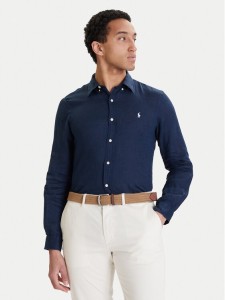 Polo Ralph Lauren Koszula 710968915506 Granatowy Regular Fit