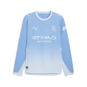 Męska autentyczna koszulka domowa z długim rękawem Manchester City 26/27 PUMA