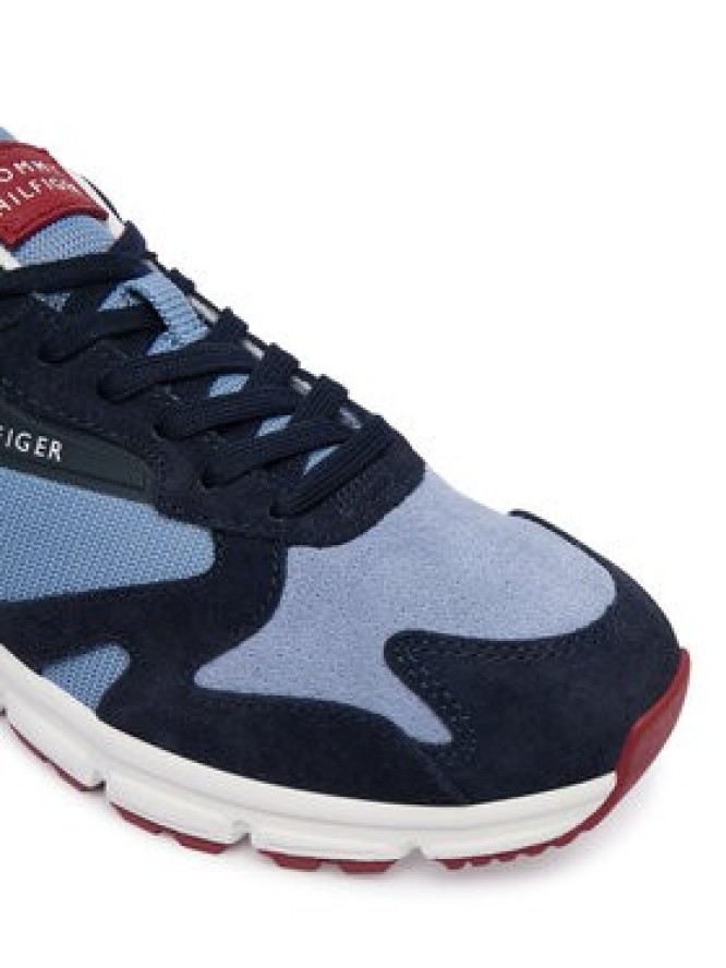 Tommy Hilfiger Sneakersy Outdoor Runner FM0FM05945 Niebieski