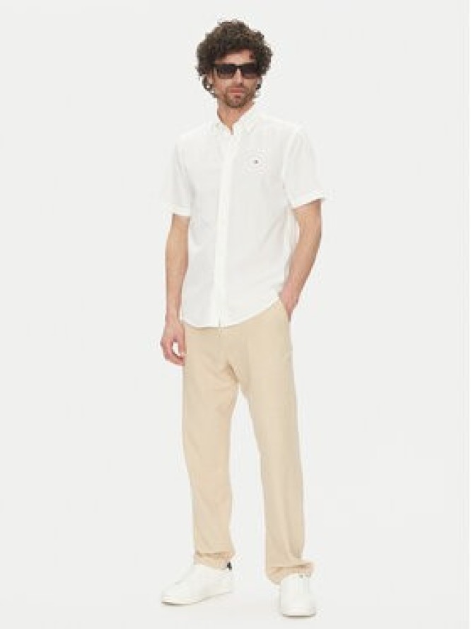 Tommy Hilfiger Koszula MW0MW37584 Biały Regular Fit