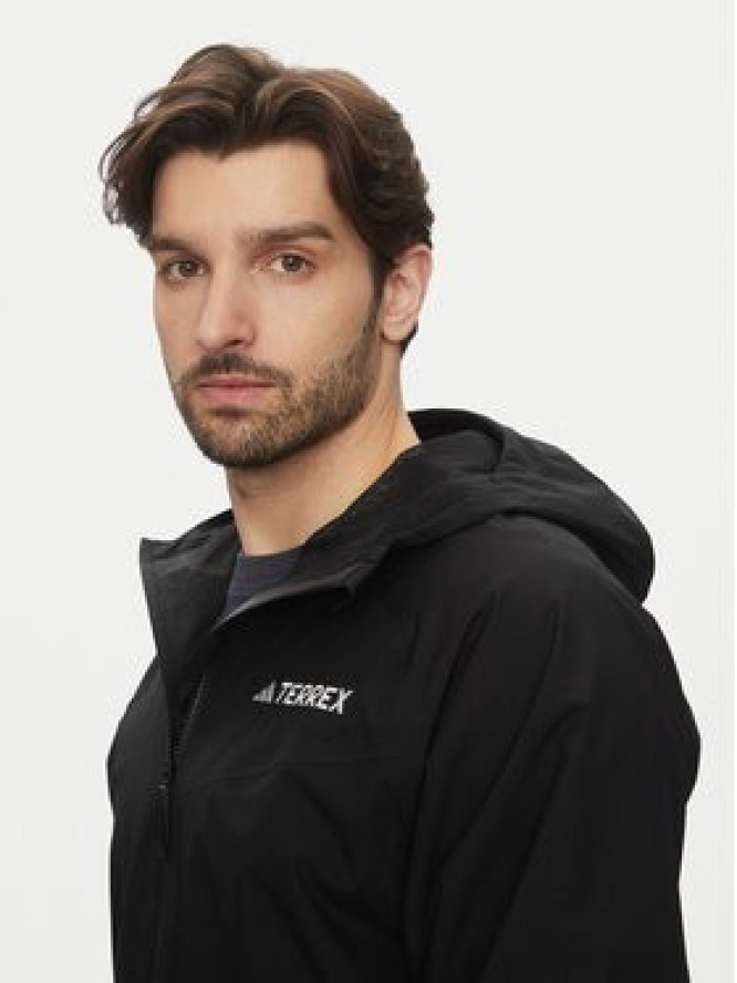 adidas Kurtka outdoor Terrex Multi 2L RAIN.RDY JN8804 Czarny Regular Fit
