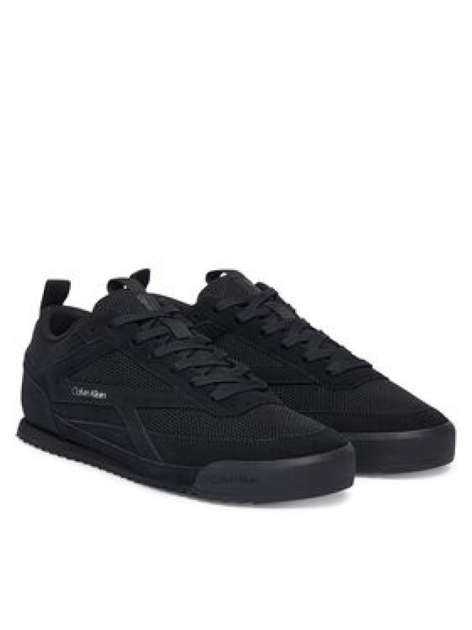 Calvin Klein Sneakersy Low Pro Runner Mix Mat HM0HM02208 Czarny