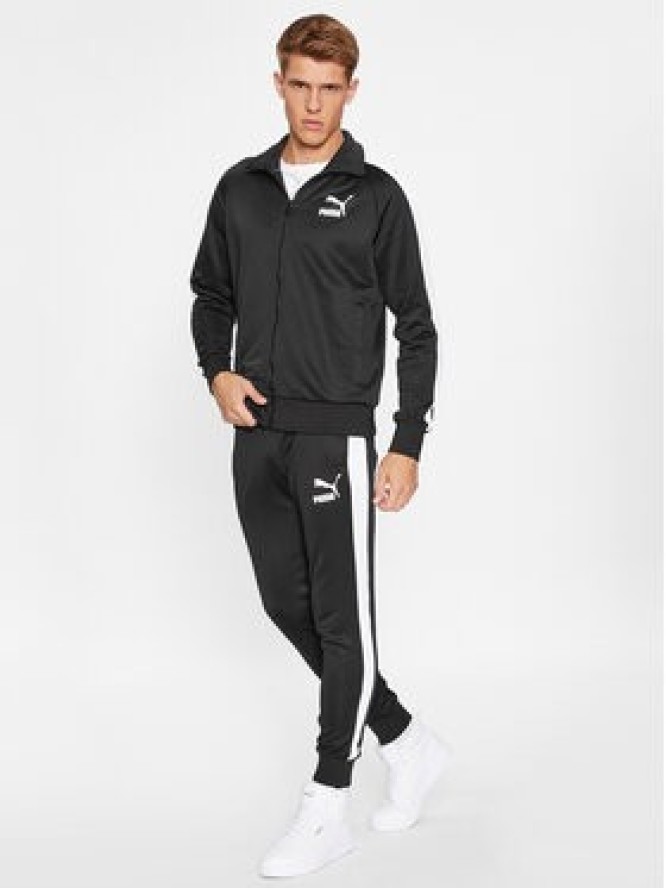 Puma Spodnie dresowe Iconic T7 530098 Czarny Regular Fit