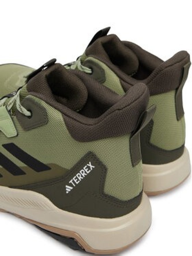 adidas Trekkingi Terrex Anylander Mid Hiking Shoes JR6596 Zielony