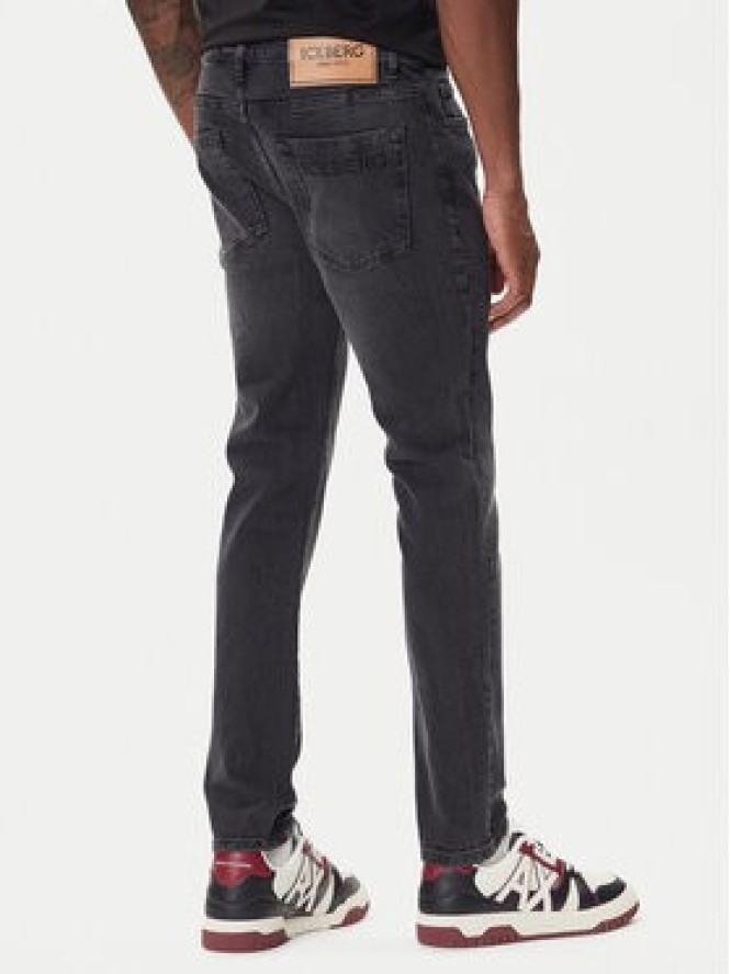 Iceberg Jeansy 20EI1P02SK16003 Czarny Slim Fit