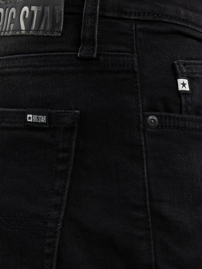 Jeansy męskie czarne Terry Carrot 956