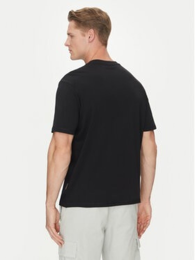 Napapijri T-Shirt S-Vanni NP0A4IEA Czarny Regular Fit