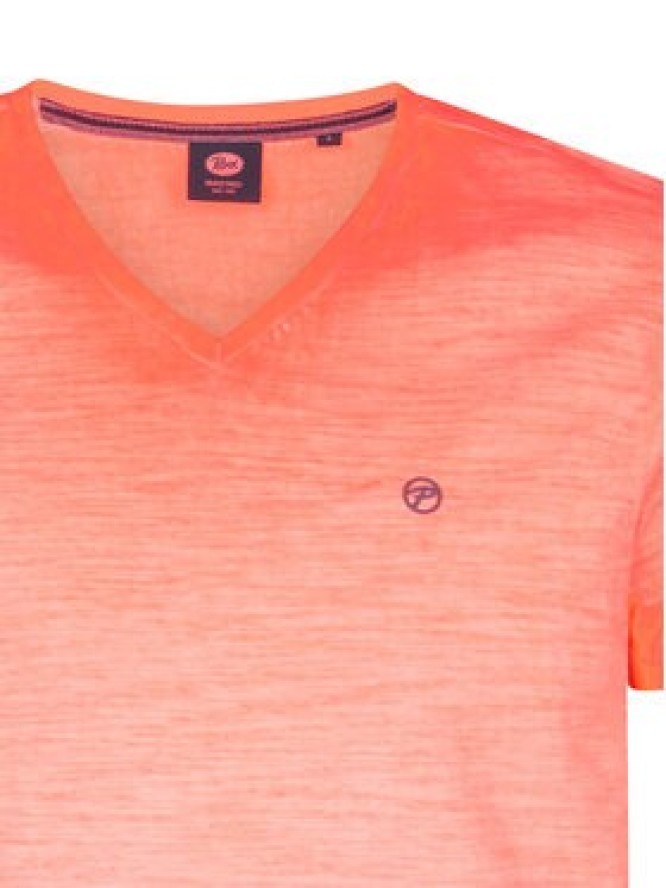 Petrol Industries T-Shirt M-1050-TSV662 Pomarańczowy Regular Fit