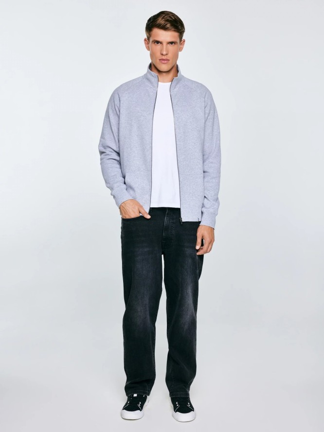 Bluza męska rozpinana szara Madorol 901