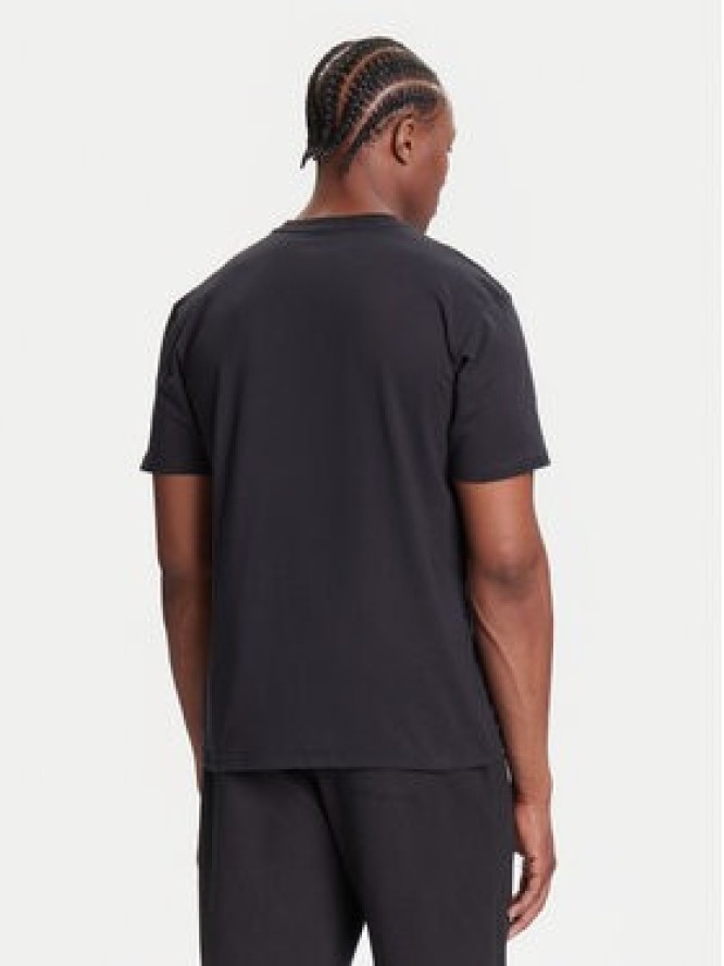 Quiksilver T-Shirt Ev Mini Logo Ss EQYZT08181 Czarny Regular Fit