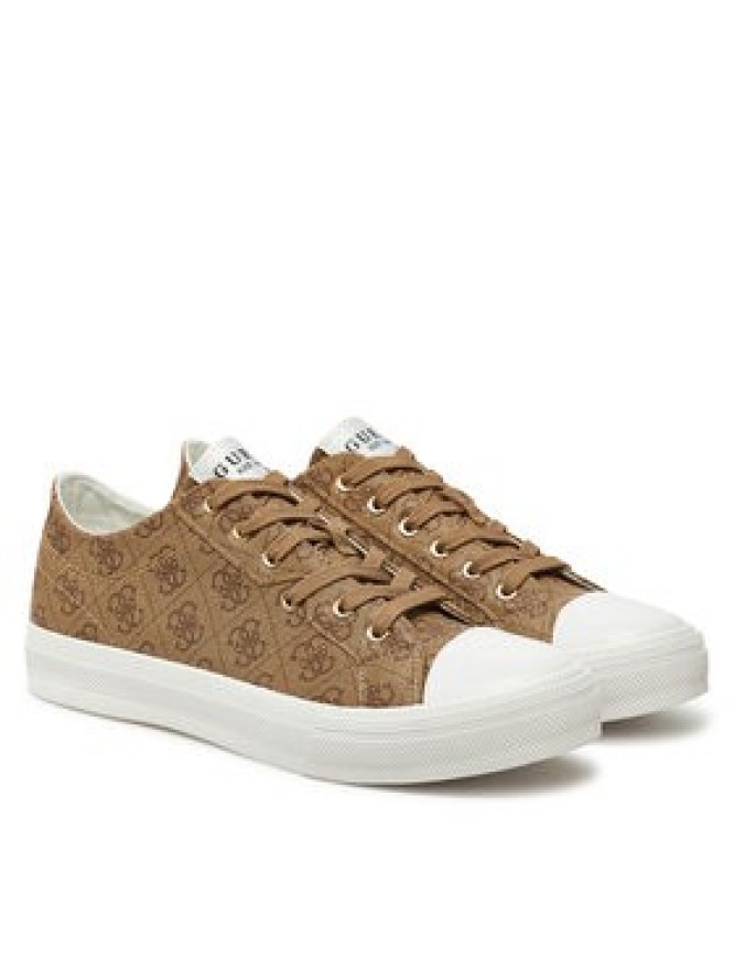 Guess Trampki FMPISL PAC12 Beżowy
