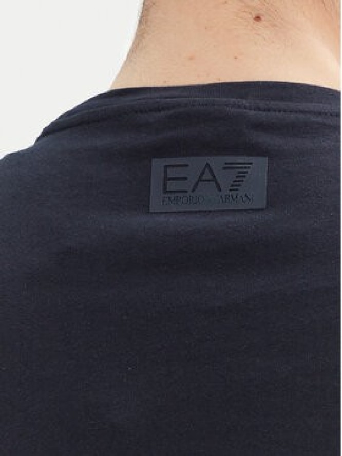 EA7 Emporio Armani T-Shirt 7M000149 AF14772 UB102 Granatowy Regular Fit