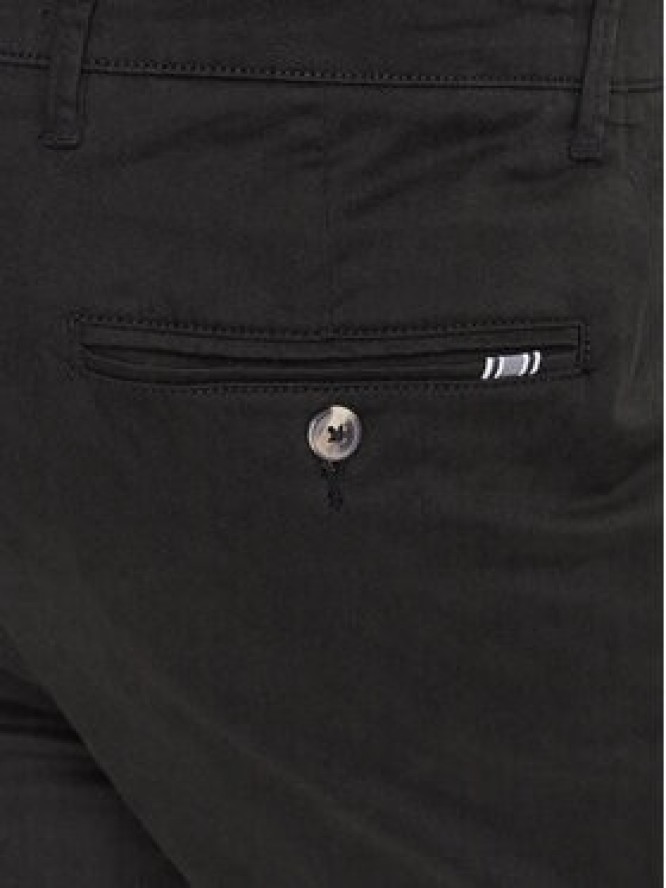 Solid Szorty materiałowe 21200395 Czarny Regular Fit