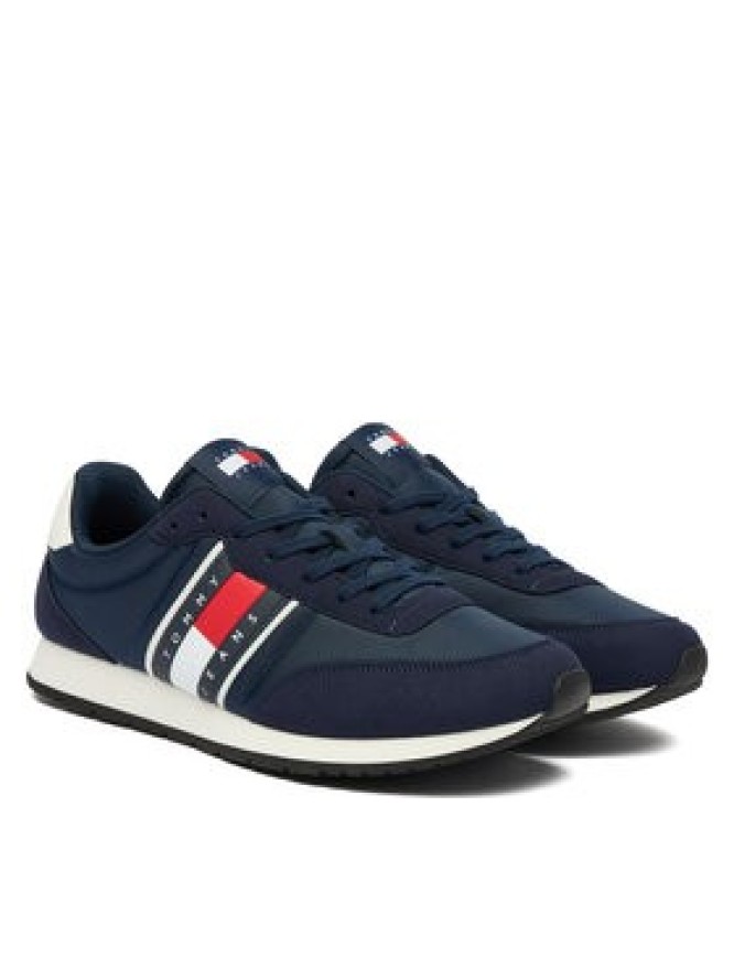 Tommy Jeans Sneakersy Tjm Classic Runner EM0EM01709 Granatowy