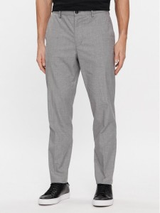 Boss Spodnie materiałowe Perin 50509579 Szary Slim Fit