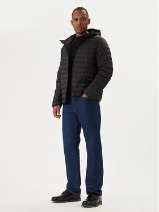 Calvin Klein Kurtka przejściowa LV04LE520G Czarny Regular Fit