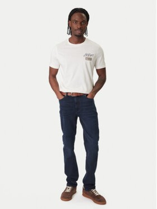 Tommy Hilfiger T-Shirt Modern Ath Graphic MW0MW41471 Écru Regular Fit