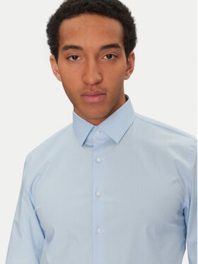 Calvin Klein Koszula K10K114299 Błękitny Slim Fit