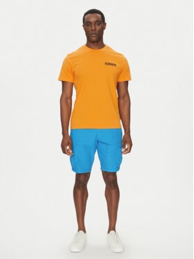 Napapijri T-Shirt S-Vignoni NP0A4ILX Pomarańczowy Regular Fit