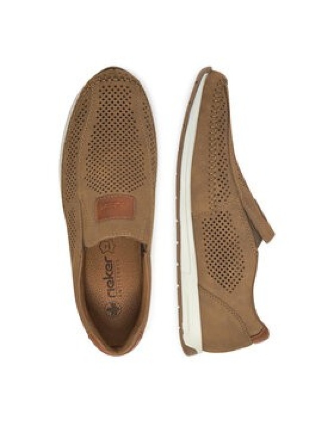 Rieker Półbuty 11950-26 Beżowy