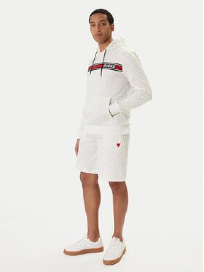 Guess Szorty sportowe Z4YD03 K7122 Écru Regular Fit