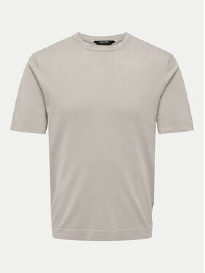 Only & Sons T-Shirt Wyler 22022928 Beżowy Regular Fit