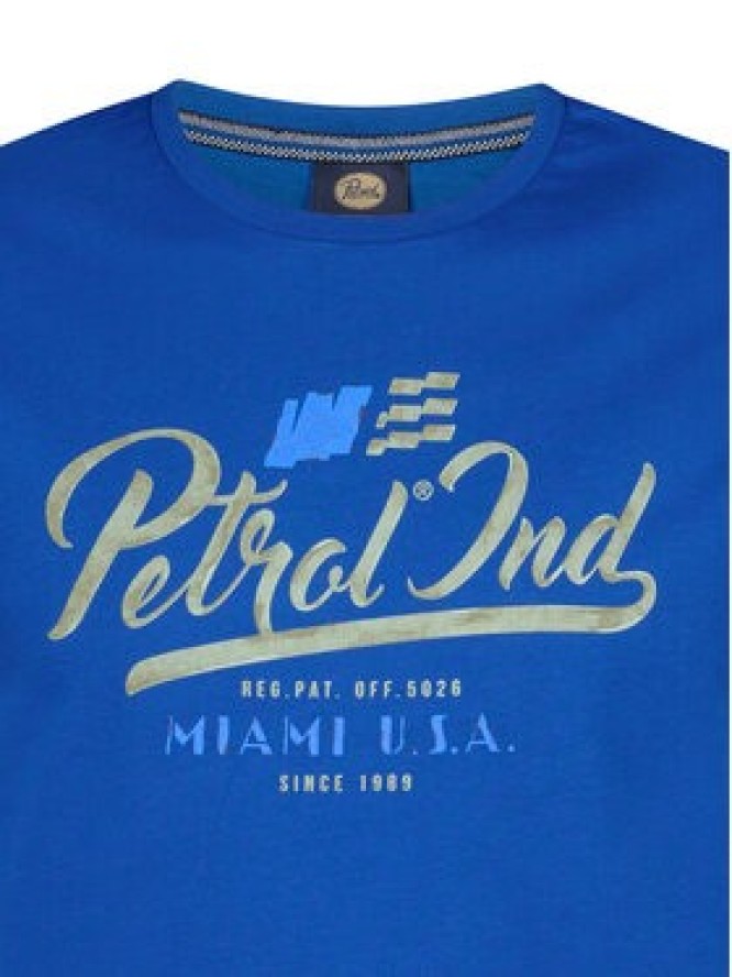 Petrol Industries T-Shirt M-1050-TSR600 Niebieski Regular Fit