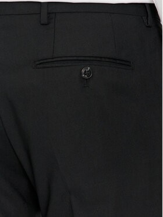 Jack & Jones Garnitur Solaris 12148166 Czarny Super Slim Fit