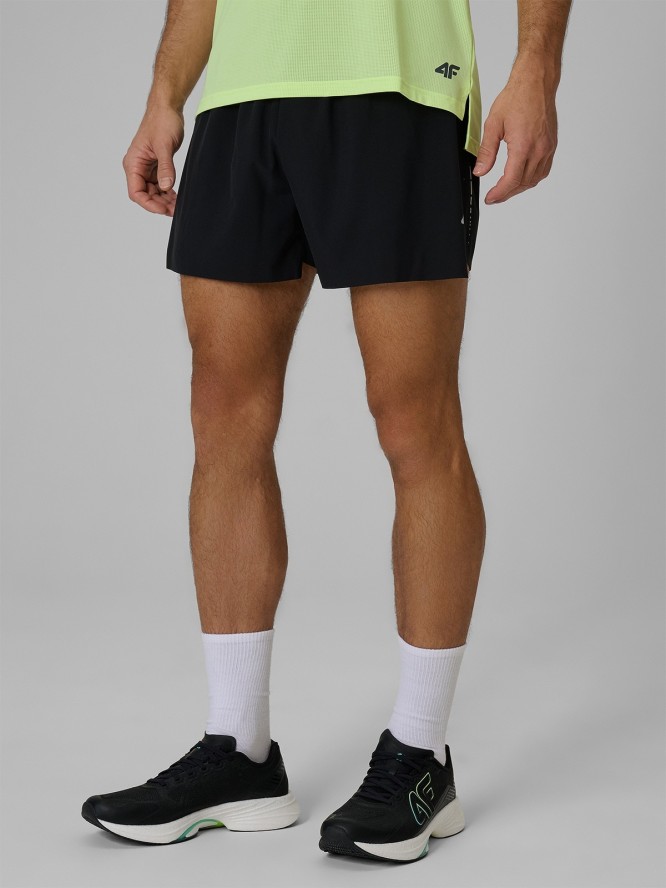 4F Spodenki do biegania szybkoschnące męskie - czarne M