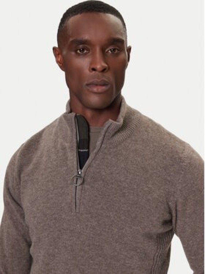 Barbour Sweter Holden MKN0837OL76 Zielony Regular Fit