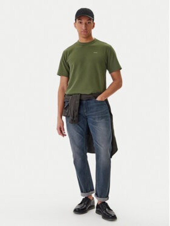 G-Star Raw T-Shirt D28609-E383 Zielony Regular Fit