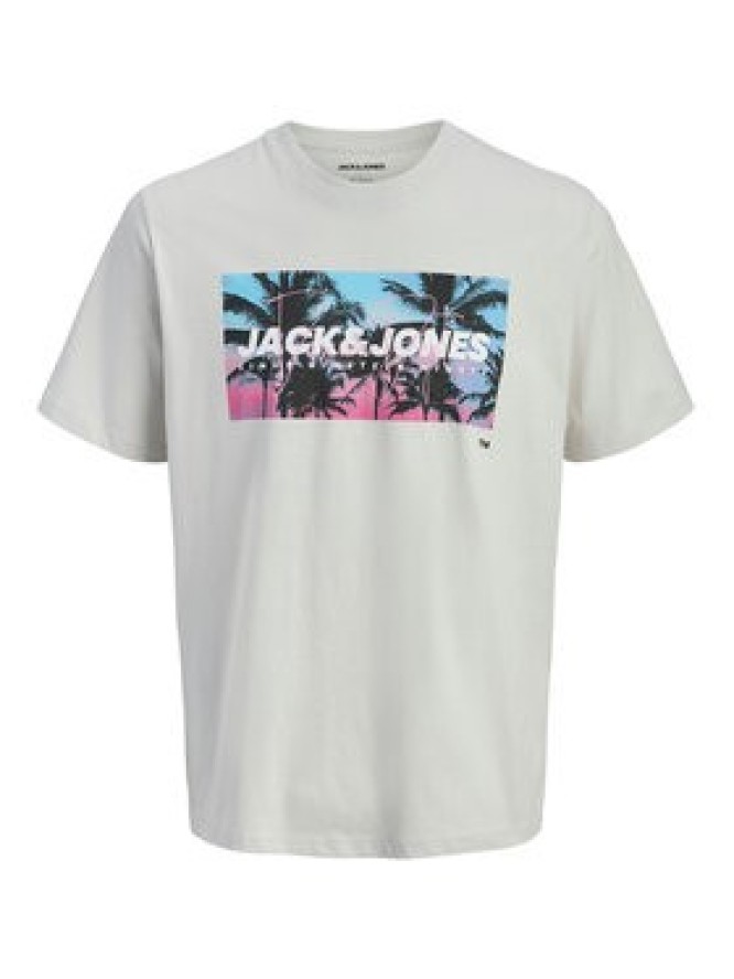 Jack & Jones T-Shirt Indiana Tee 12288112 Szary Regular Fit