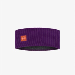 Opaska na głowę do biegania BUFF Crossknit Headband Solid
