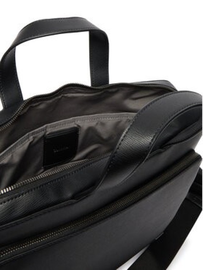 Calvin Klein Torba na laptopa Emblem Hw Commuter LV04D3290G Czarny