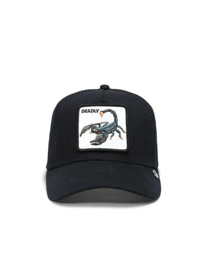 Czapka z daszkiem Goorin Bros. The Deadliest Scorpion Trucker 101-1687-BLK