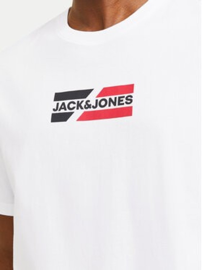 Jack & Jones T-Shirt Corp Graphic 12268415 Biały Regular Fit