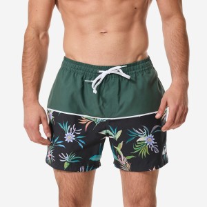 Spodenki surfingowe męskie Quiksilver Trop Forest krótkie 15"