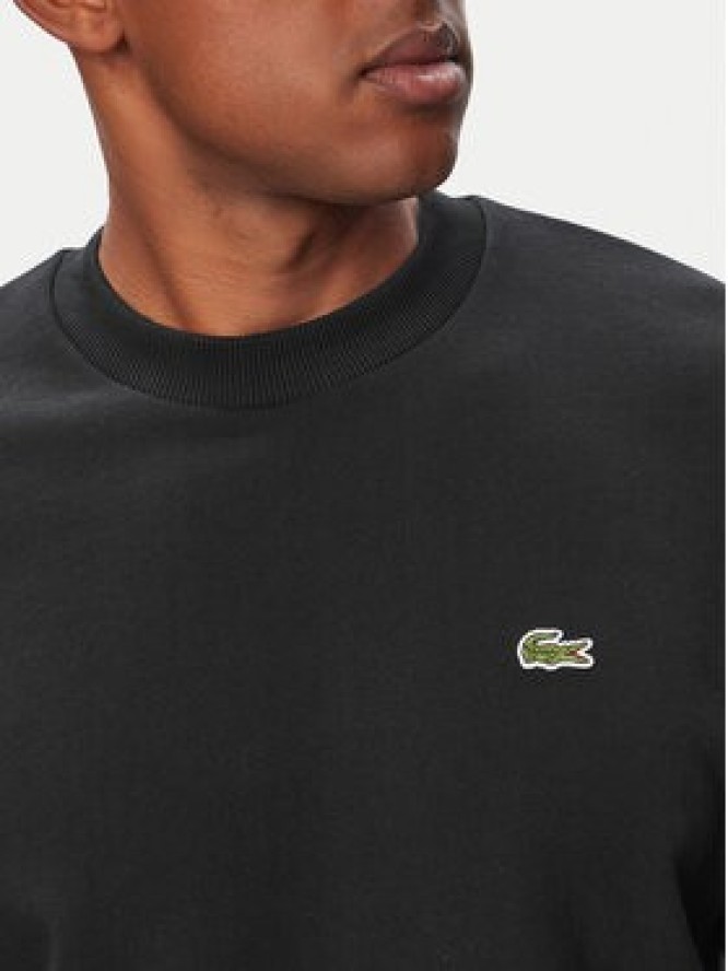 Lacoste Bluza SH8868 Czarny Regular Fit