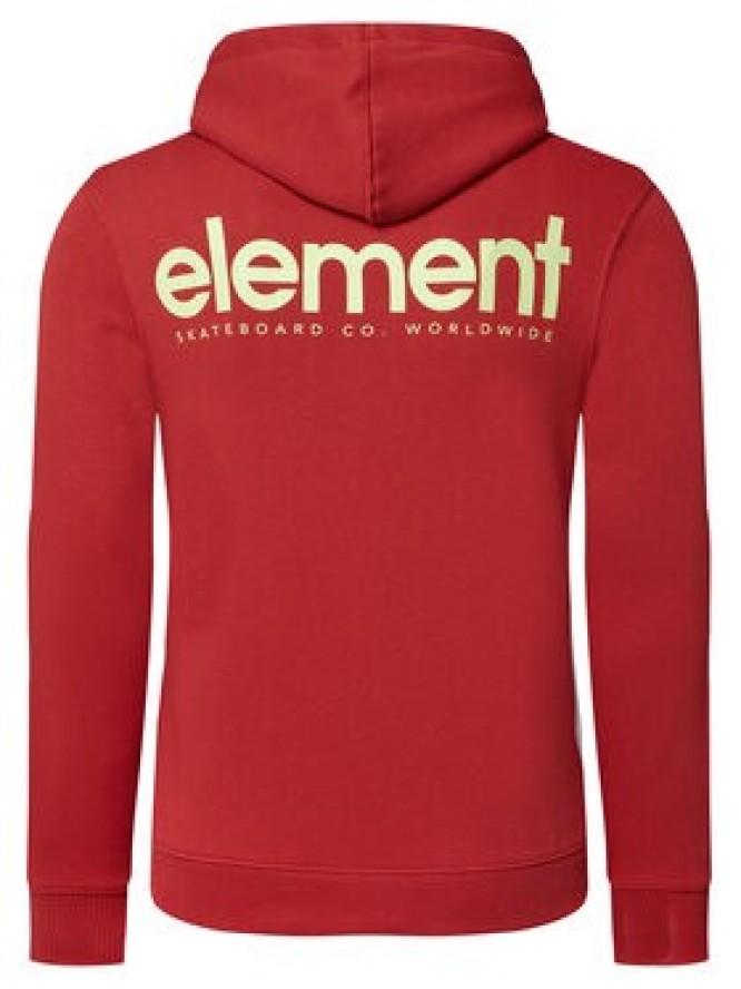 Element Bluza Lowcase BP PO ELYSF00296 Czerwony Regular Fit
