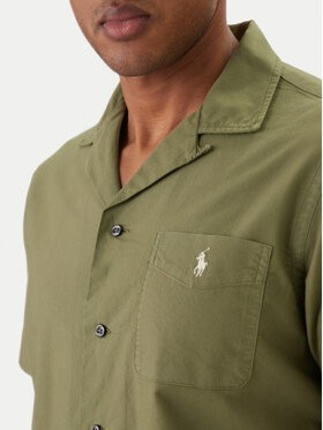 Polo Ralph Lauren Koszula 710980423502 Zielony Regular Fit