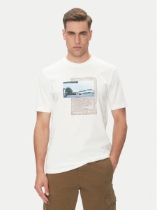 BOSS T-Shirt Te_Ontheway 50539180 Biały Regular Fit