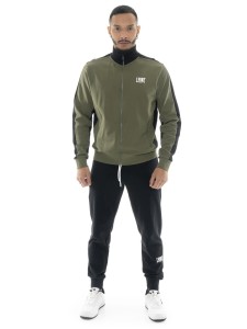 Bluza z bawełna z pełny zamek błyskawiczny na co dzień