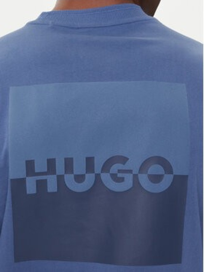 HUGO T-Shirt Dusplito 50542816 Niebieski Relaxed Fit