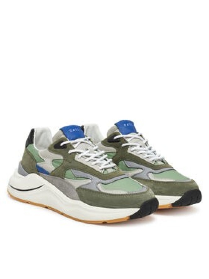 D.A.T.E. Sneakersy Fuga M421-FG-NY Zielony