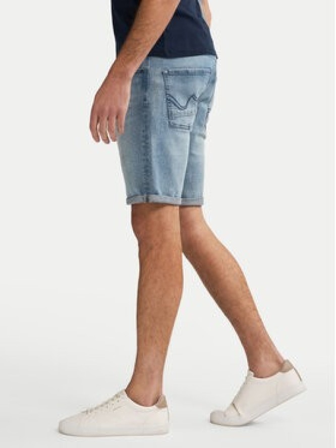 Petrol Industries Szorty jeansowe M-1050-SHO002 Niebieski Regular Fit