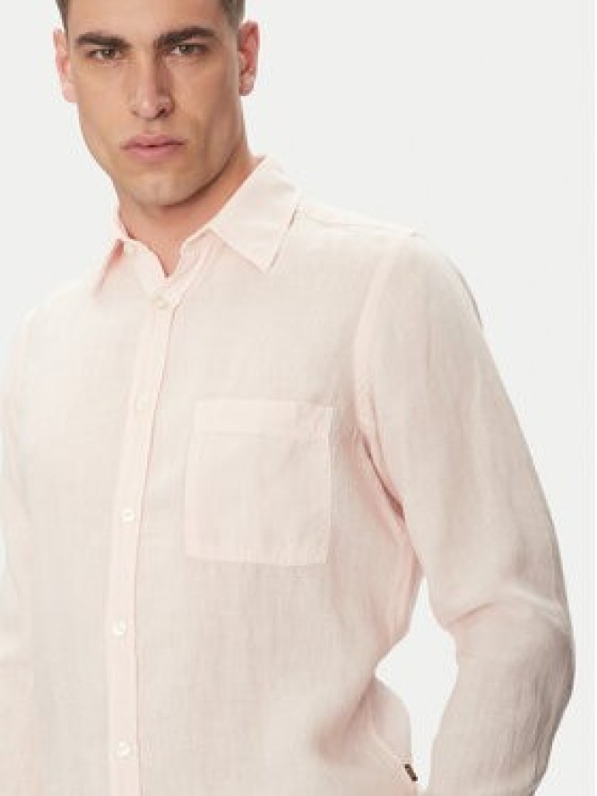 BOSS Koszula 50537381 Różowy Regular Fit
