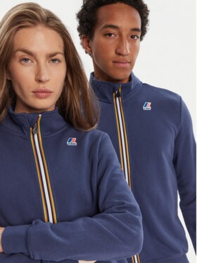 K-Way Bluza Augur K41225W Granatowy Regular Fit