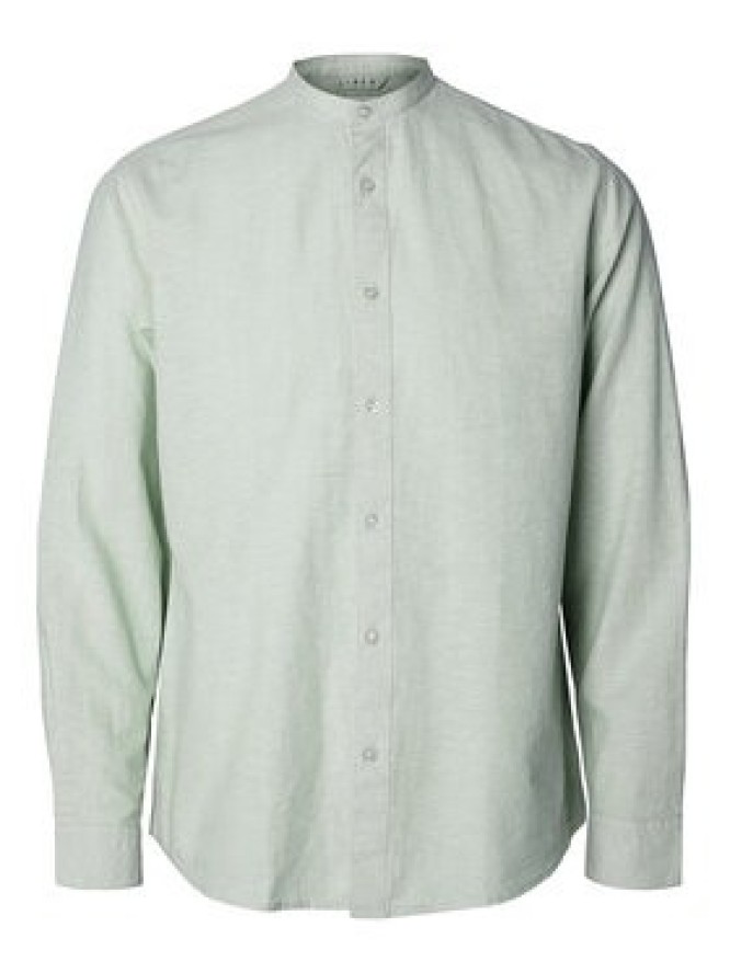 Selected Homme Koszula 16079054 Zielony Regular Fit