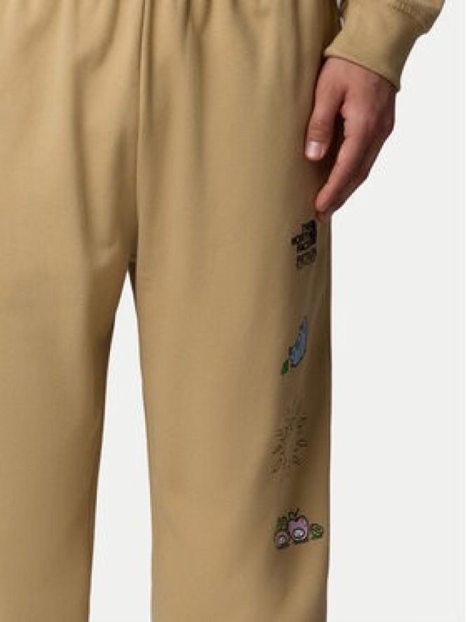 The North Face Spodnie dresowe Unisex Mountain Cleanup NF0A8C2W Beżowy Relaxed Fit