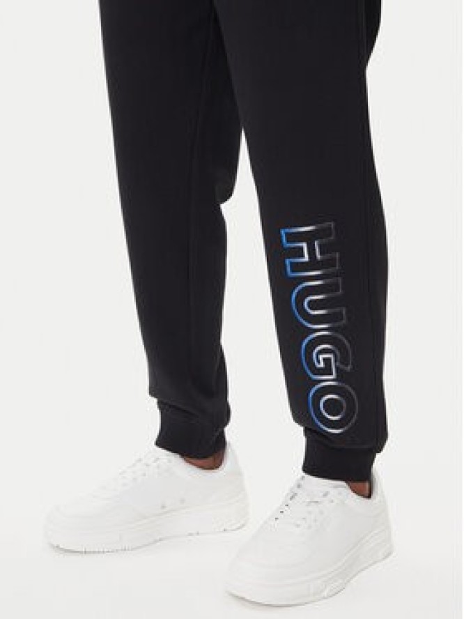 HUGO Spodnie dresowe Nogtro 50549149 Czarny Regular Fit